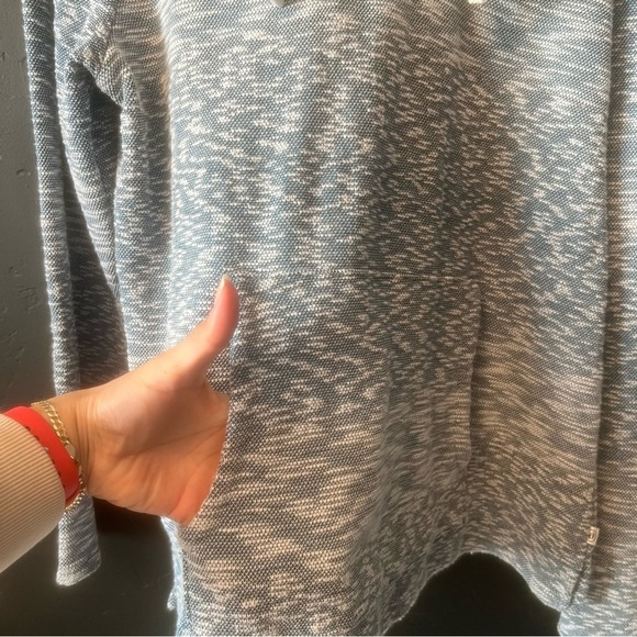 Hang Ten Hoodie Pullover Sweatshirt
Purple Heather Size: L Blue and White - Picture 7 of 14